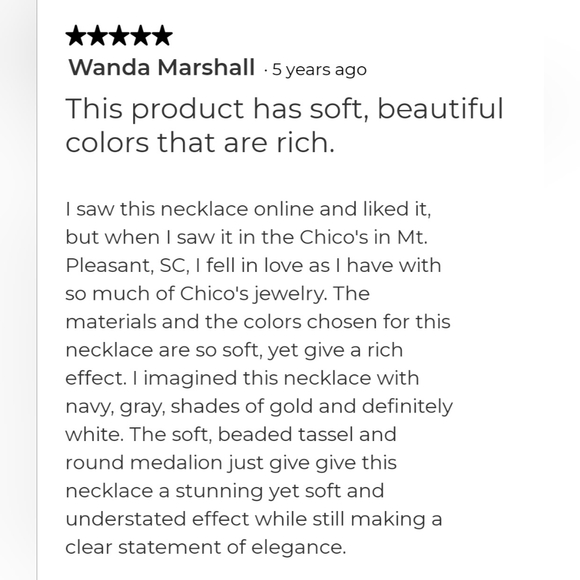 Chico's Bohemian Multi-Colored Tassel Y-Necklace - Picture 8 of 9